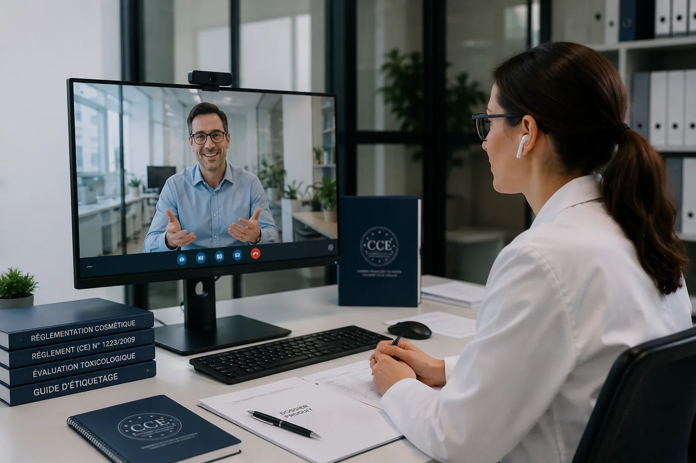 Consultation en visio avec un expert CCE — accompagnement humain